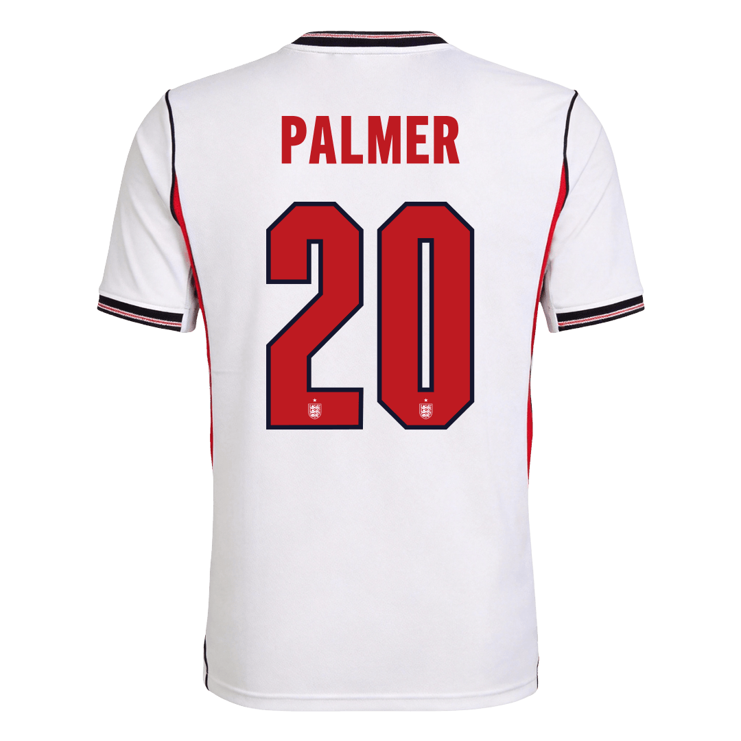 England PALMER #20 Soccer Jersey Home Custom Shirt World Cup 2026 - bestsoccerstore