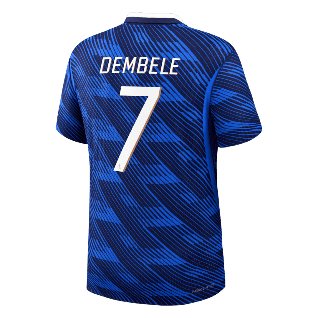 France DEMBELE #7 Custom Player Version Home Soccer Jersey World Cup 2026 - bestsoccerstore