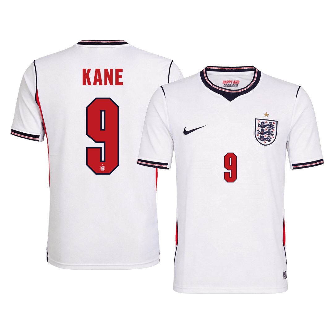 England KANE #9 Soccer Jersey Home Custom Shirt World Cup 2026 - bestsoccerstore