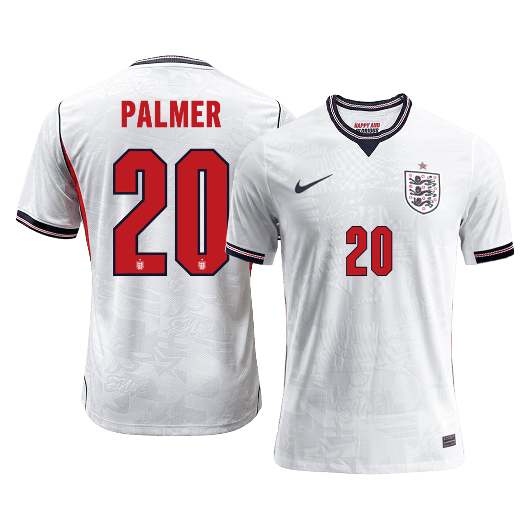 England PALMER #20 Custom Player Version Home Soccer Jersey World Cup 2026 - bestsoccerstore