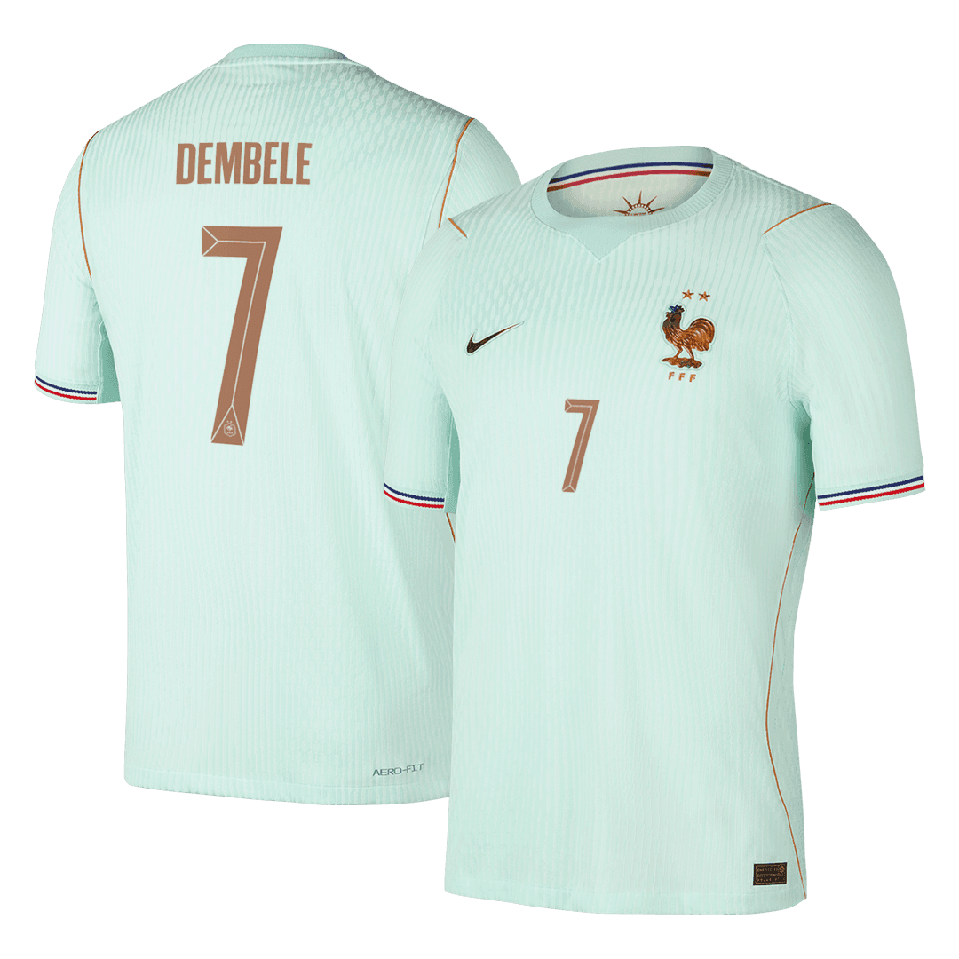France DEMBELE #7 Custom Player Version Away Soccer Jersey World Cup 2026 - bestsoccerstore
