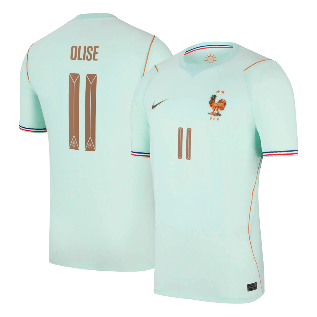 France OLISE #11 Soccer Jersey Away Custom Shirt World Cup 2026 - bestsoccerstore