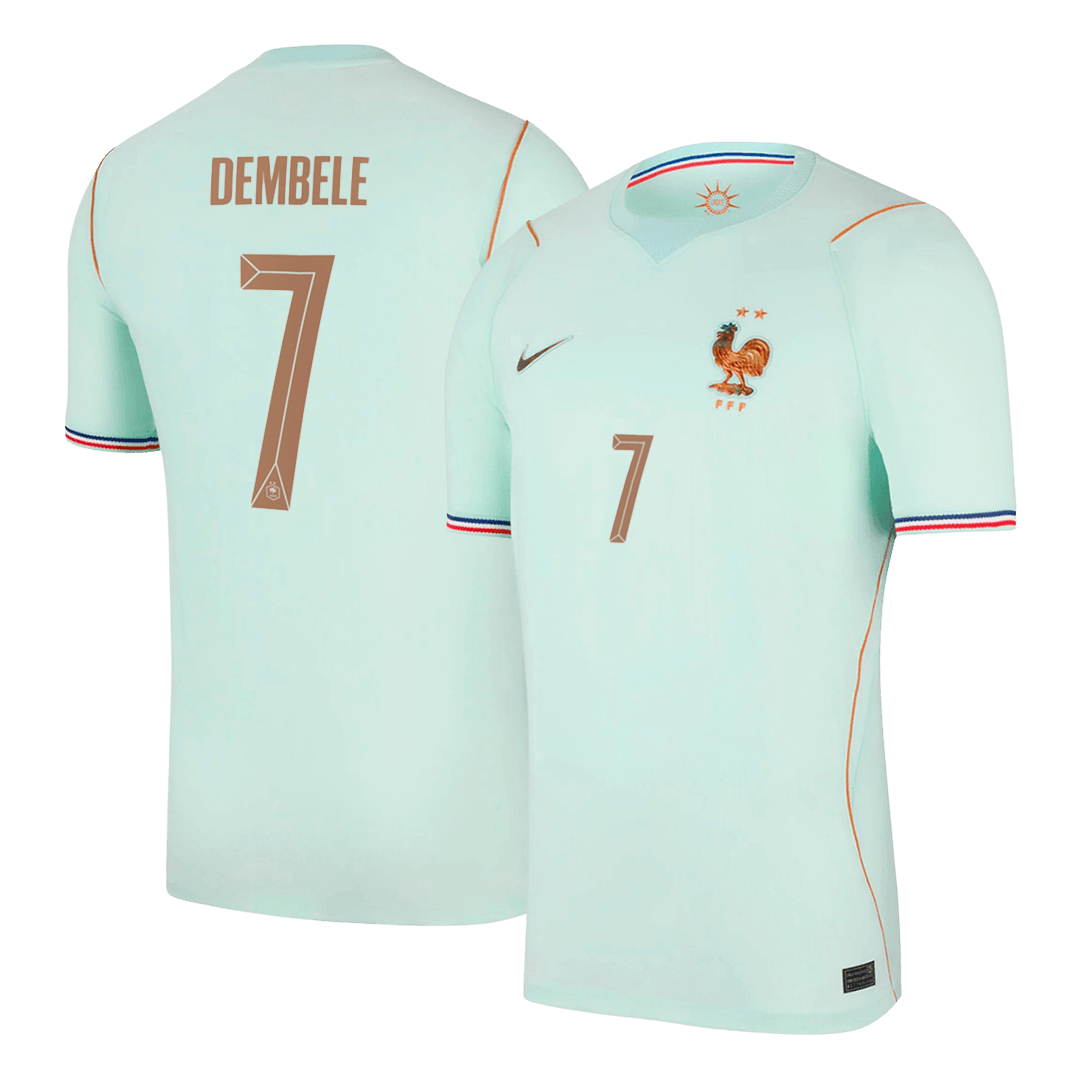 France DEMBELE #7 Soccer Jersey Away Custom Shirt World Cup 2026 - bestsoccerstore