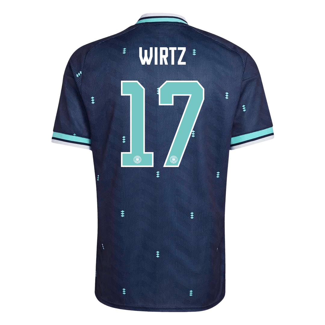 Germany WIRTZ #17 Soccer Jersey Away Custom Shirt World Cup 2026 - bestsoccerstore
