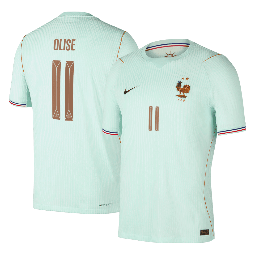 France OLISE #11 Custom Player Version Away Soccer Jersey World Cup 2026 - bestsoccerstore