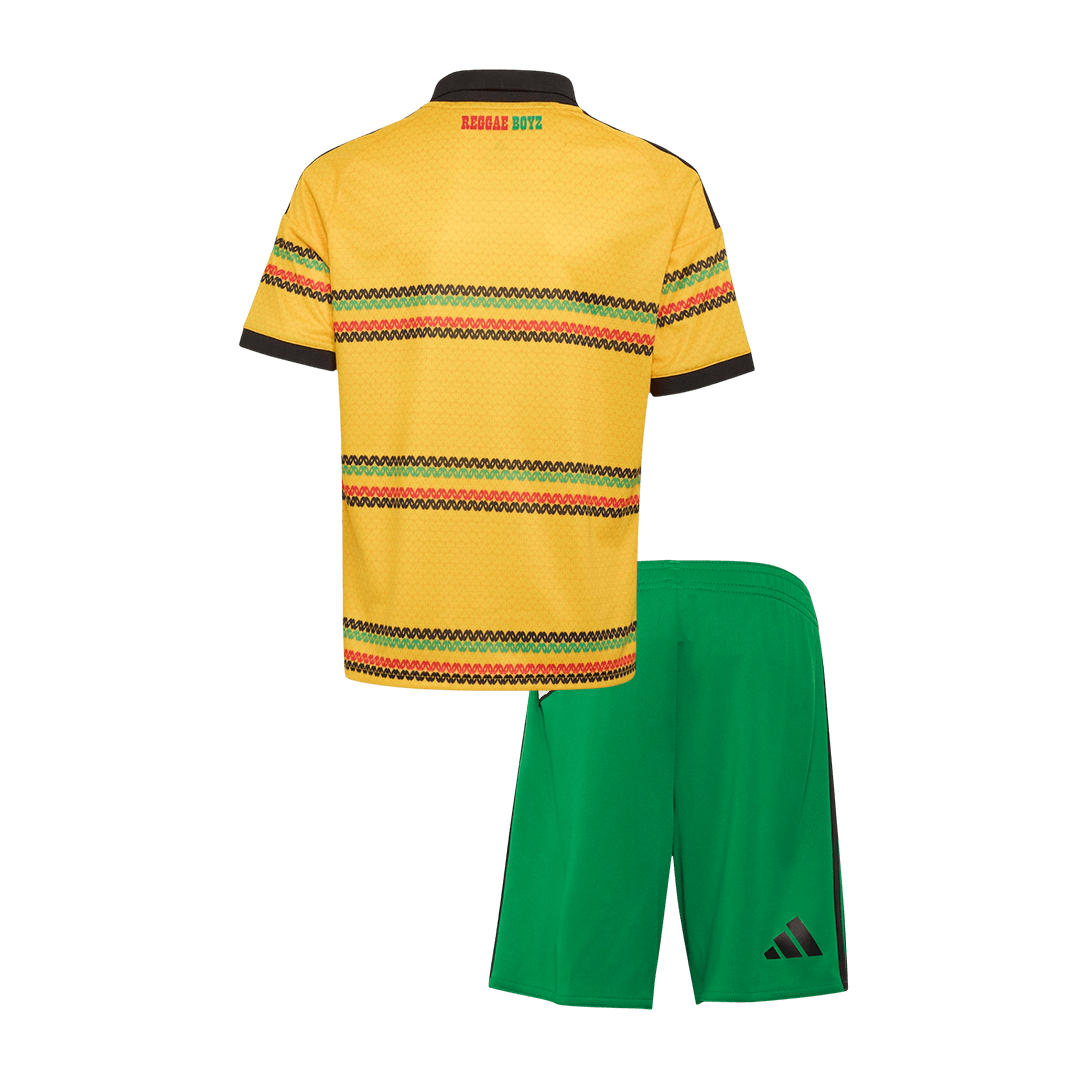 Kids Jamaica Home Custom Soccer Kits World Cup 2026 - bestsoccerstore