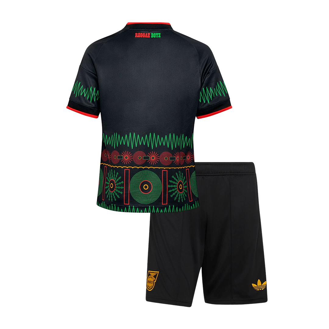 Kids Jamaica Away Custom Soccer Kits World Cup 2026 - bestsoccerstore