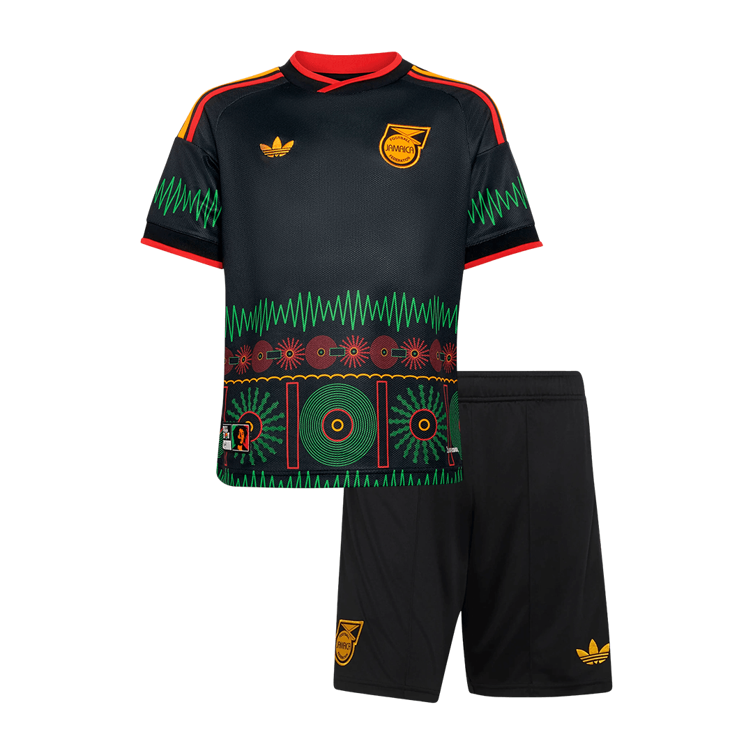 Kids Jamaica Away Custom Soccer Kits World Cup 2026 - bestsoccerstore