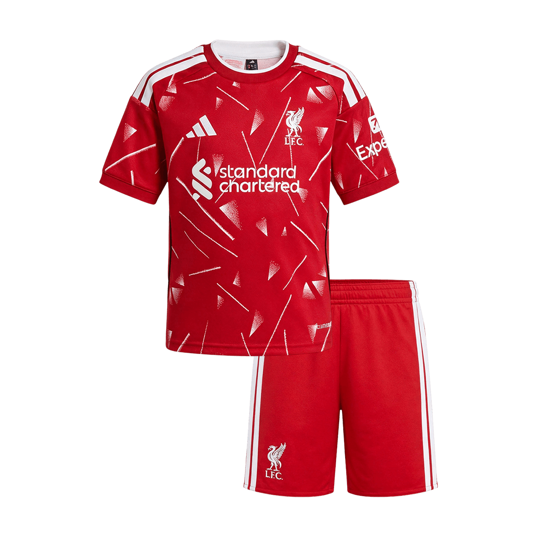 Kids Liverpool Home Custom Soccer Kits 2026/27 - bestsoccerstore