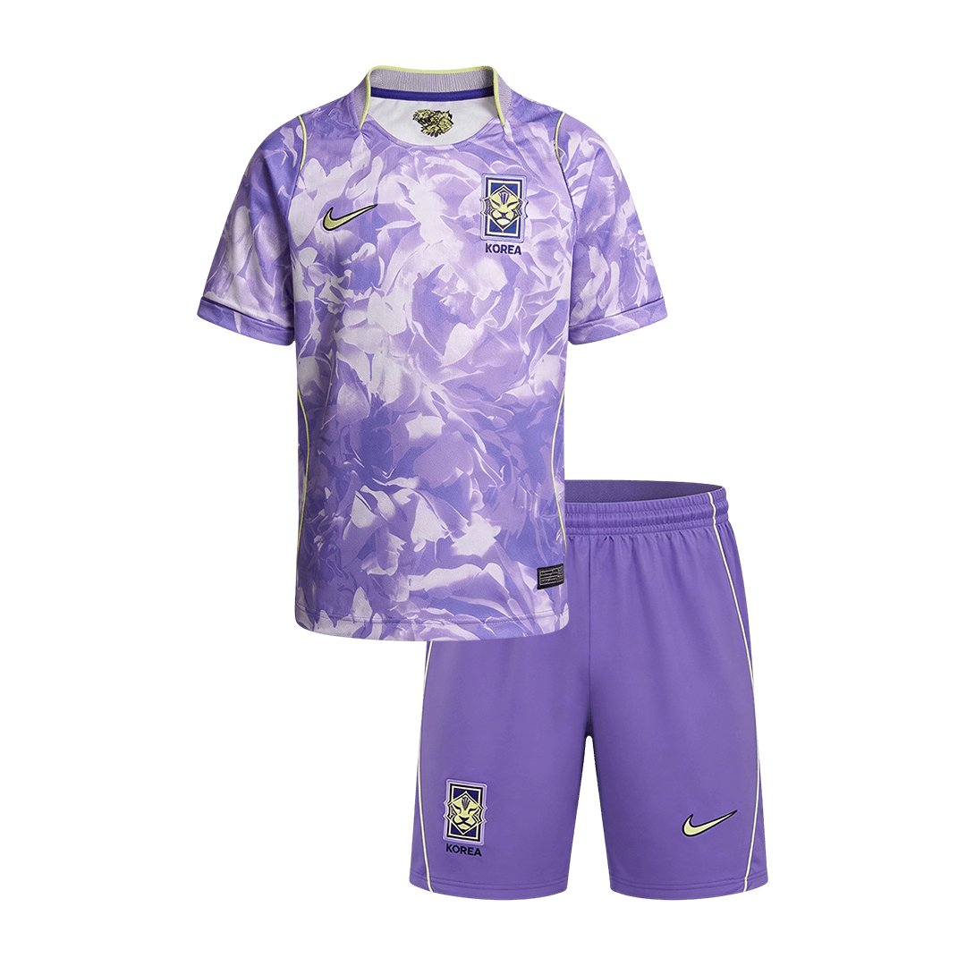 Kids South Korea Away Custom Soccer Kits World Cup 2026 - bestsoccerstore
