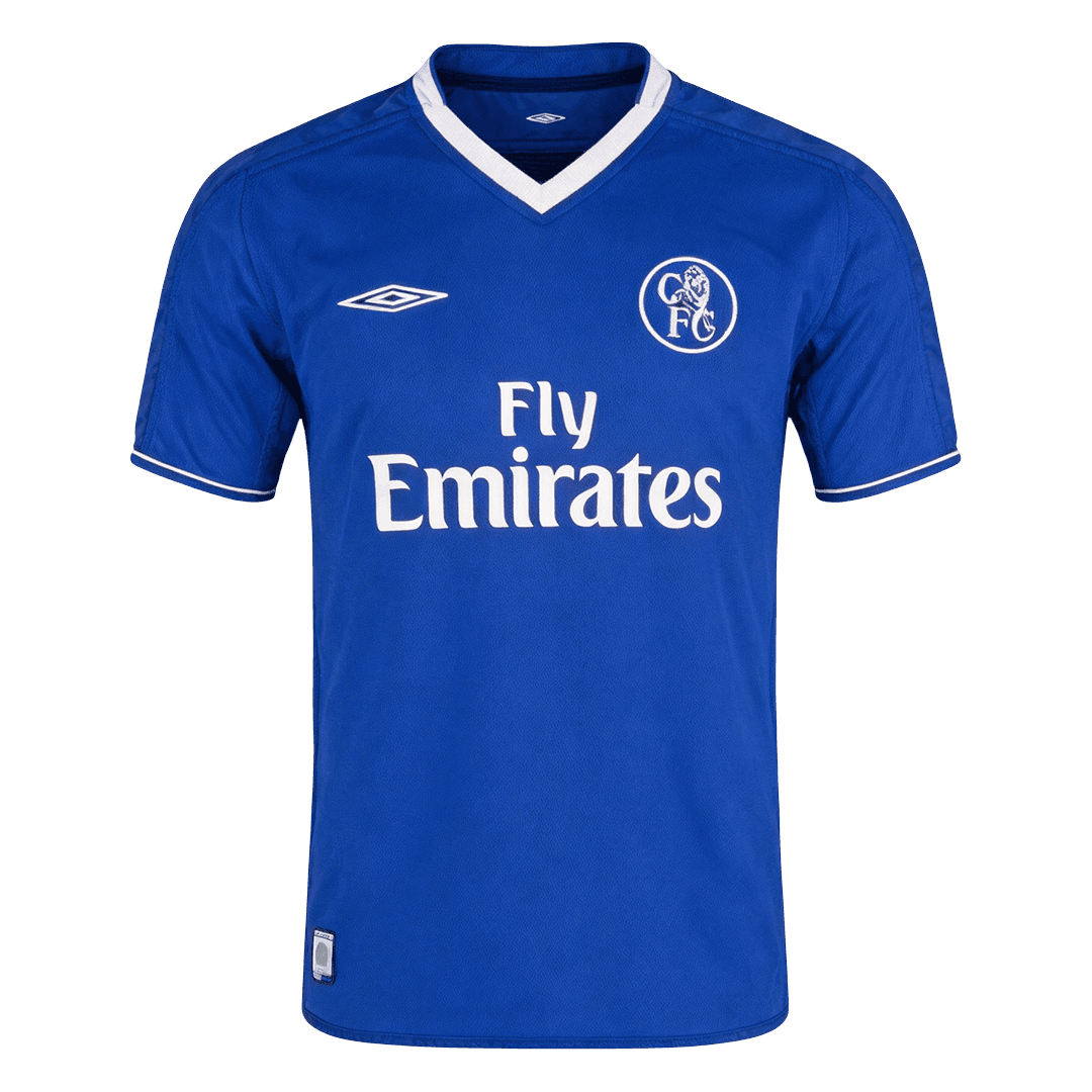 Chelsea 2003/05 Retro Jersey Home Soccer Shirt - bestsoccerstore