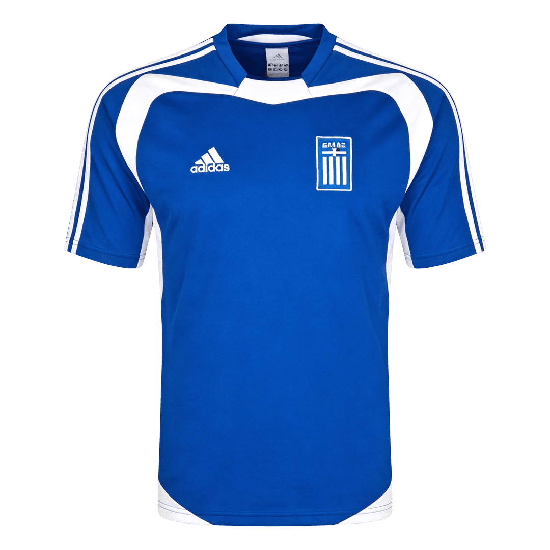 Greece Euro Cup 2004 Retro Jersey Home Soccer Shirt - bestsoccerstore
