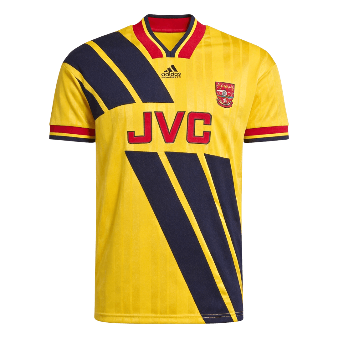 Arsenal 1993/94 Retro Jersey Away Soccer Shirt - bestsoccerstore