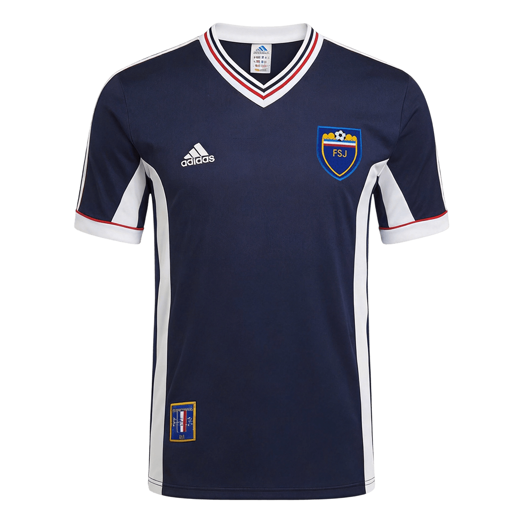 Yugoslavia 1998 Retro Jersey Home Soccer Shirt - bestsoccerstore