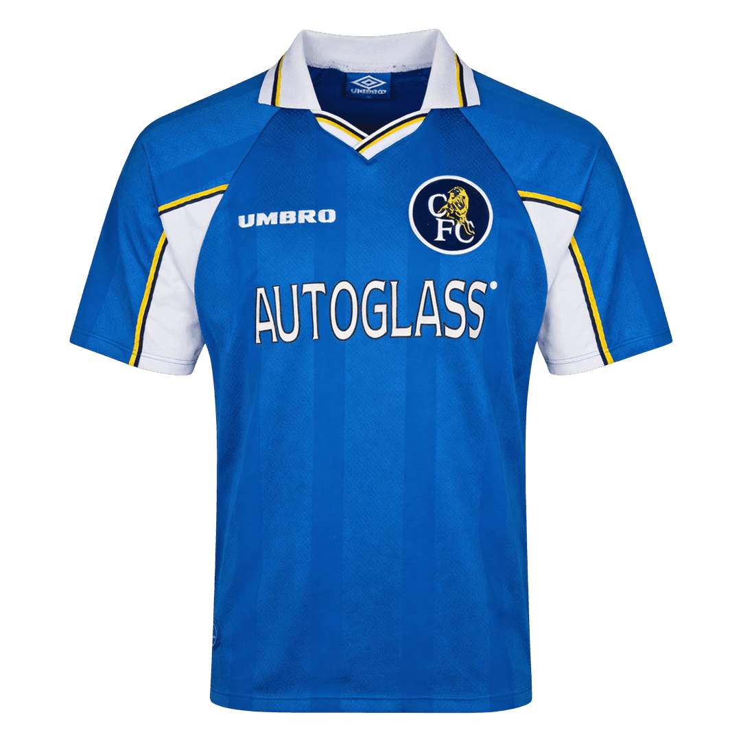 Chelsea 1997/99 Retro Jersey Home Soccer Shirt - bestsoccerstore