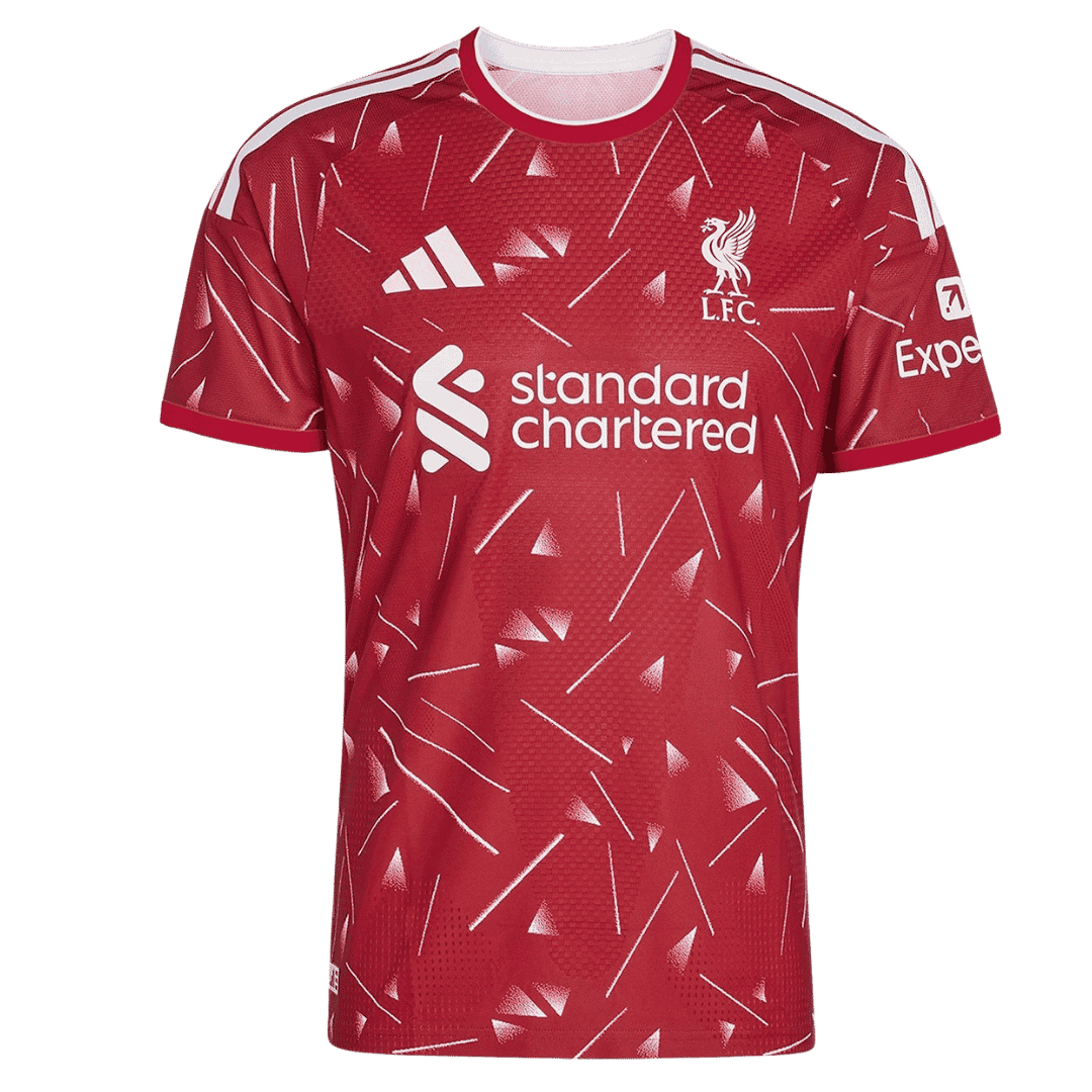 Liverpool Custom Player Version Home Soccer Jersey 2026/27 - bestsoccerstore