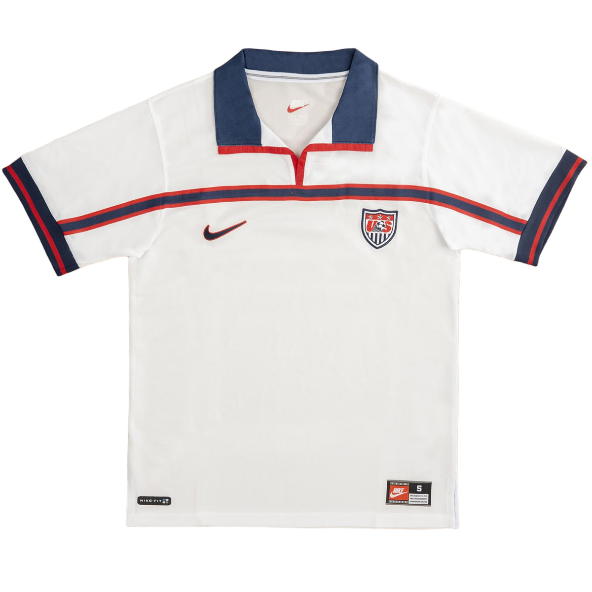 USA 1998 Retro Jersey Home Soccer Shirt - bestsoccerstore