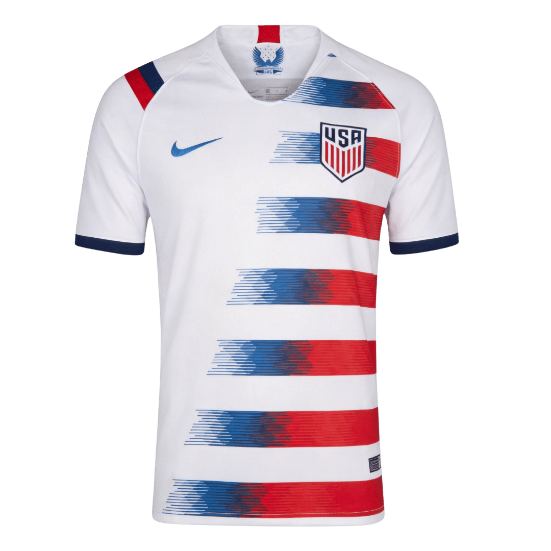 USA 2018 Retro Jersey Home Soccer Shirt - bestsoccerstore