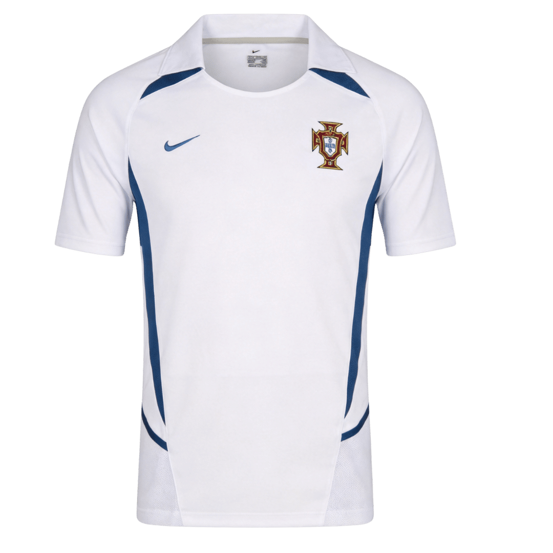 Portugal 2002 Retro Jersey Away Soccer Shirt - bestsoccerstore