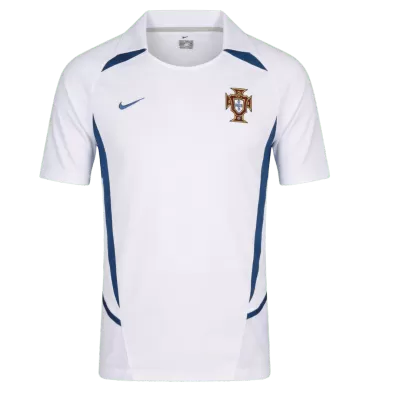Portugal 2002 Retro Jersey Away Soccer Shirt - bestsoccerstore