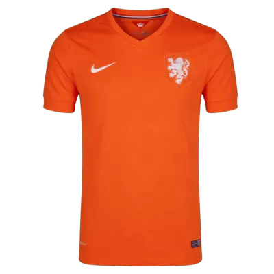 Netherlands 2014 Retro Jersey Home Soccer Shirt - bestsoccerstore