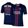 PSG Champions of Europe #26 Soccer Jersey Home Custom Shirt 2025/26 - bestsoccerstore