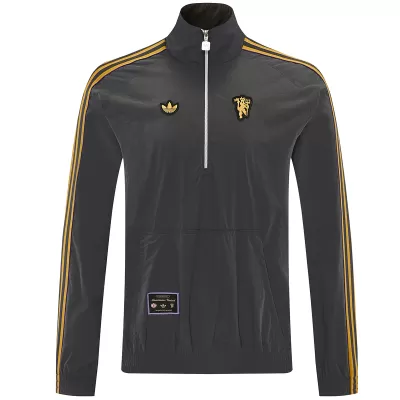 Manchester United 1/2 Zipper Windbreaker Jacket 2026 - bestsoccerstore