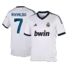 RONALDO #7 Real Madrid Retro Jersey Home Soccer Shirt 2012/13 - bestsoccerstore