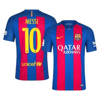 MESSI #10 Barcelona Retro Jersey Home Soccer Shirt 2016/17 - bestsoccerstore