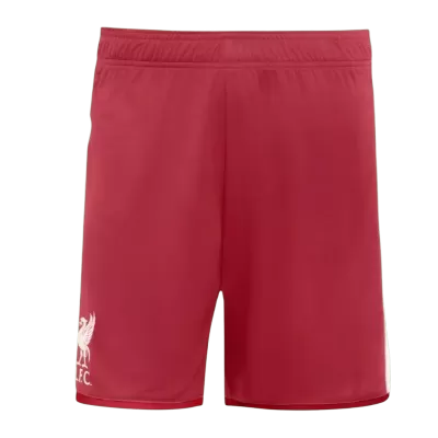 Liverpool Soccer Shorts Custom Home 2026/27 - bestsoccerstore