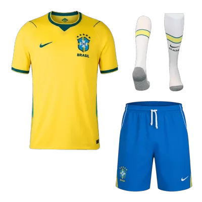 Brazil Home 2026 Custom Full Soccer Kit - bestsoccerstore