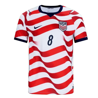 USA McKENNIE #8 Soccer Jersey Home Custom Shirt World Cup 2026 - bestsoccerstore