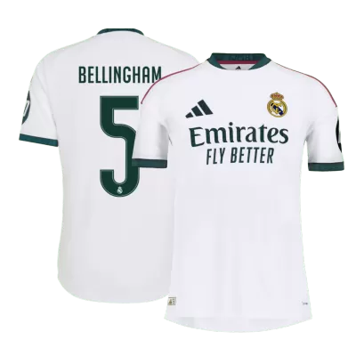 Real Madrid BELLINGHAM #5 Custom Player Version Home Soccer Jersey 2026/27 - bestsoccerstore