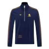 AS Roma 1/2 Zipper Windbreaker Jacket Navy 2026 - bestsoccerstore
