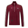 Arsenal 1/2 Zipper Windbreaker Jacket Red 2026 - bestsoccerstore