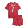 Kids Portugal RONALDO #7 Home Custom Soccer Kits World Cup 2026 - bestsoccerstore