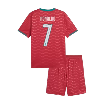 Kids Portugal RONALDO #7 Home Custom Soccer Kits World Cup 2026 - bestsoccerstore