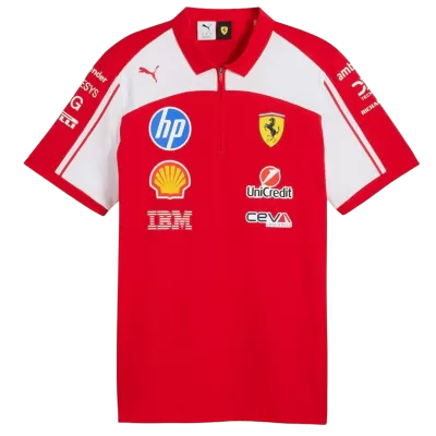Ferrari F1 Red Team Polo Polo Shirt 2026 - bestsoccerstore