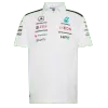 Mercedes AMG Petronas F1 White Team Polo 2026 - bestsoccerstore