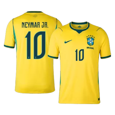Brazil NEYMAR JR. #10 Soccer Jersey Home Custom Shirt World Cup 2026 - bestsoccerstore