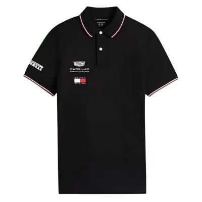 Cadillac F1 Racing Team Black Polo Shirt 2026 - bestsoccerstore
