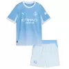 Kids Manchester City Home Custom Soccer Kits 2026/27 - bestsoccerstore