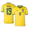 Brazil ENDRICK #19 Soccer Jersey Home Custom Shirt World Cup 2026 - bestsoccerstore