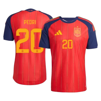 Spain PEDRI #20 Custom Player Version Home Soccer Jersey World Cup 2026 - bestsoccerstore