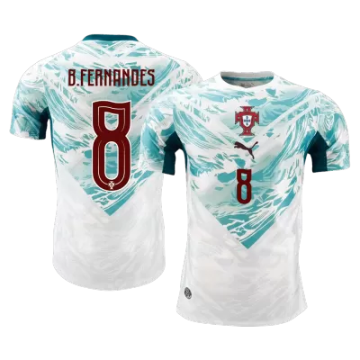 Portugal B.FERNANDES #8 Custom Player Version Away Soccer Jersey World Cup 2026 - bestsoccerstore
