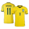 Brazil RAPHINHA #11 Custom Player Version Home Soccer Jersey World Cup 2026 - bestsoccerstore