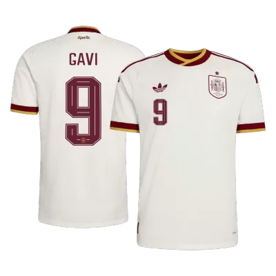 Spain GAVI #9 Custom Player Version Away Soccer Jersey World Cup 2026 - bestsoccerstore