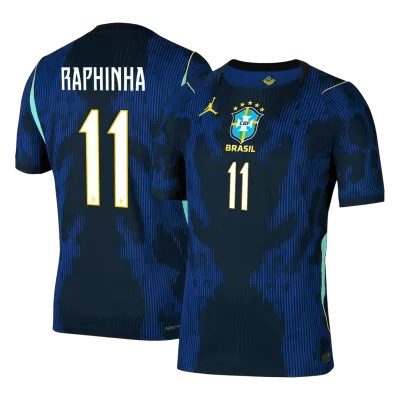 Brazil RAPHINHA #11 Custom Player Version Away Soccer Jersey World Cup 2026 - bestsoccerstore