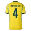 Brazil MARQUINHOS #4 Custom Player Version Home Soccer Jersey World Cup 2026 - bestsoccerstore