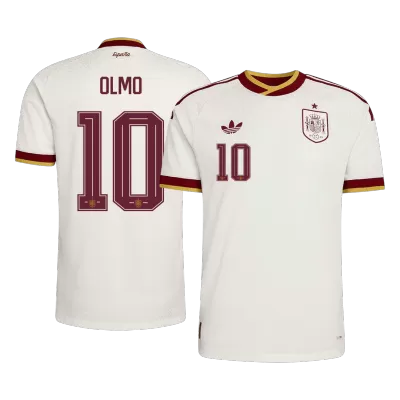 Spain OLMO #10 Custom Player Version Away Soccer Jersey World Cup 2026 - bestsoccerstore